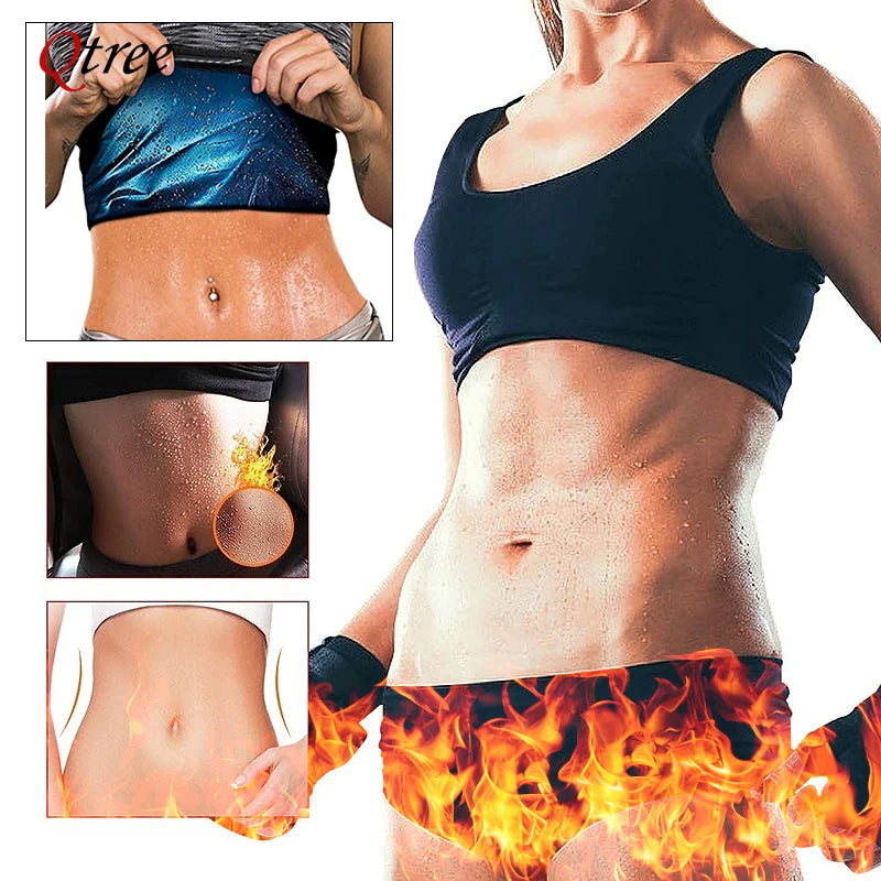 Colete cintura treino sauna, terno de emagrecimento do corpo queima gordura